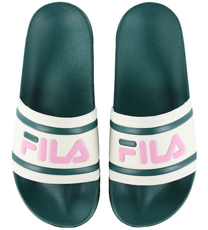 Fila Badesandaler - Morro Bay Slipper - Posy Green-Prism Pink