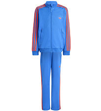 adidas Originals Tracksuit - Firebird TS - Blue/Selure