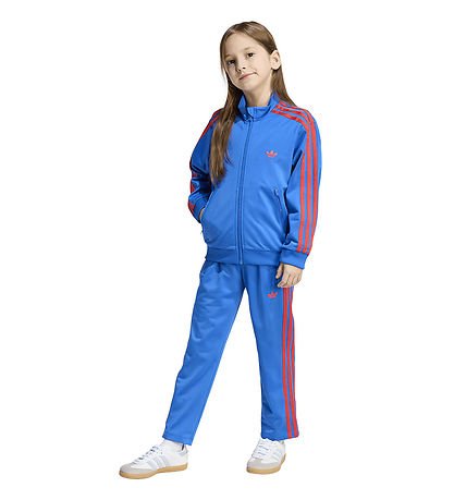 adidas Originals Træningssæt - Firebird TS - Blue/Selure