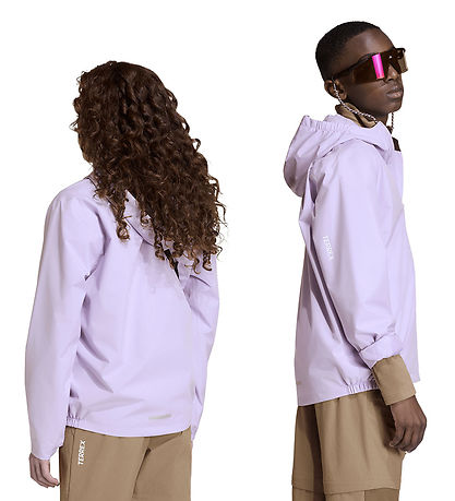 adidas Performance Regnjakke - K MT 2L Rain - Powplu/Powplu