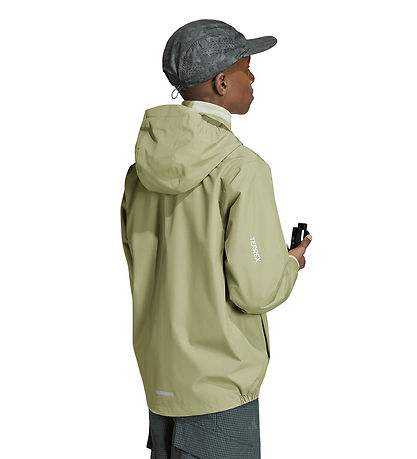 adidas Performance Regnjakke - K MT 2L Rain - Tengrn/Olistr