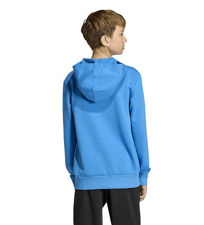 adidas Performance Hættetrøje - J BL FT - Rayblu/White