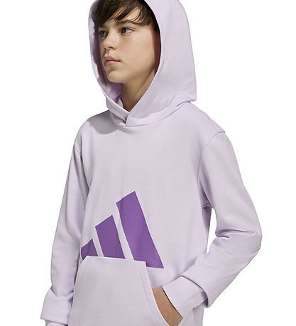 adidas Performance Hættetrøje - J BL FT - Icelav/Actpur