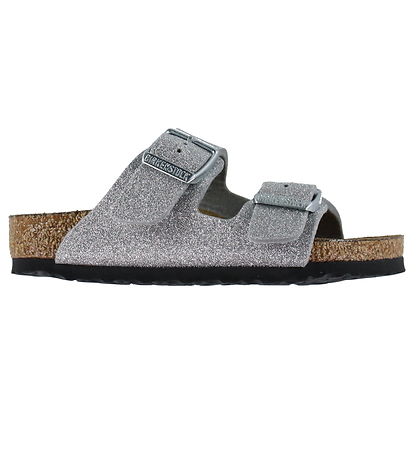 Birkenstock Sandaler - Arizona - Shiny Glitter Silver