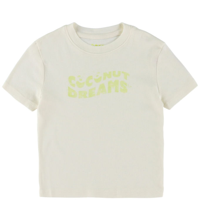 Roxy T-shirt - Cropped - Baby One More Time - Hvid