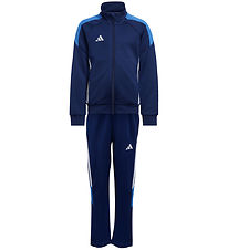 adidas Performance Træningssæt - Tiro EC TS - Dkblue/Broyal/Whit