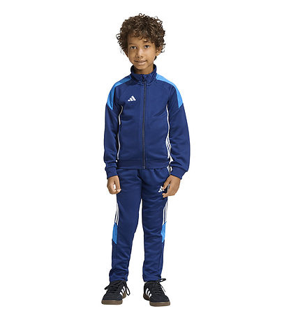 adidas Performance Træningssæt - Tiro EC TS - Dkblue/Broyal/Whit