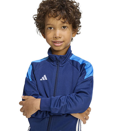 adidas Performance Træningssæt - Tiro EC TS - Dkblue/Broyal/Whit