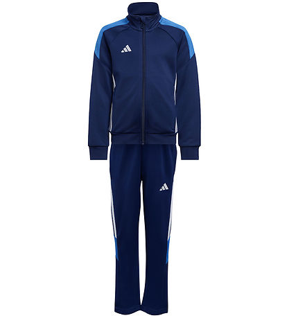 adidas Performance Træningssæt - Tiro EC TS - Dkblue/Broyal/Whit
