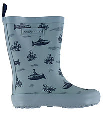 Bundgaard Gummistøvler - Charly - Wide Fit - Blue