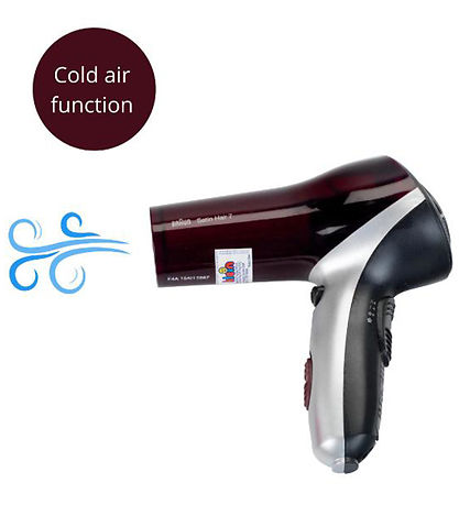 Klein Hårtørre m. Kold Luft - Braun