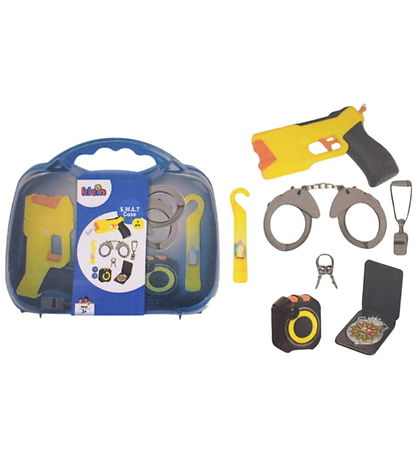 Klein Politikuffter - S.W.A.T Strømpistol m. Tilbehør