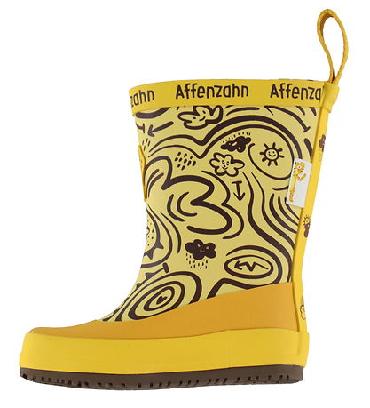Affenzahn Gummistøvler - Plashy Tiger - Gul