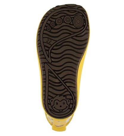 Affenzahn Gummistøvler - Plashy Tiger - Gul