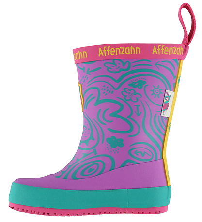 Affenzahn Gummistøvler - Plashy Owl - Lilla