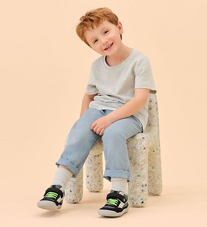 Affenzahn Sko - Vegan Cheerly Panther - Grå