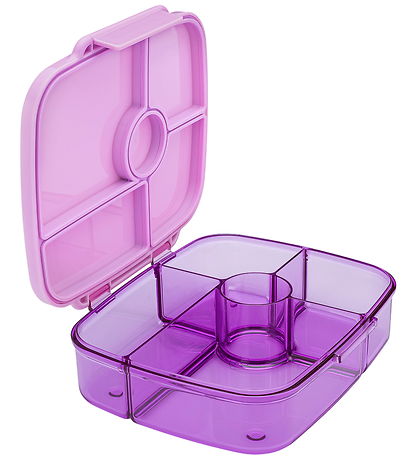 Yumbox Madkasse m. 5 Rum - Bento GO - Kyoto Purple