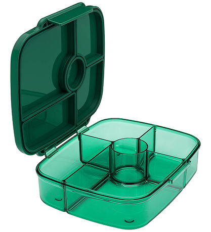 Yumbox Madkasse m. 5 Rum - Bento Go - Lima Green