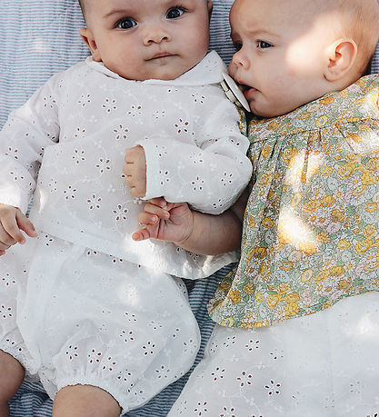 Lalaby Sæt - Skjorte/Bloomers - Vilja - Broderie Anglaise