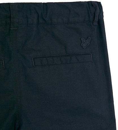 Lyle & Scott Bukser - Hør - Dark Navy