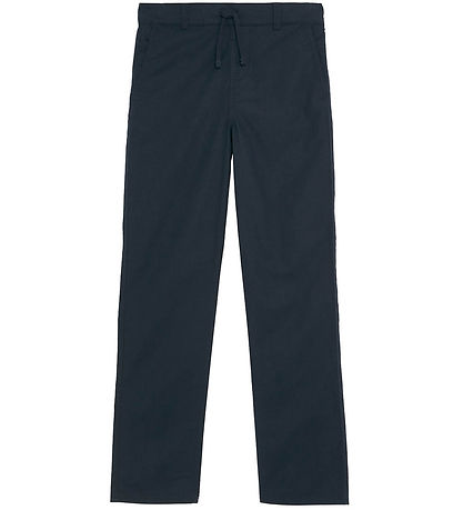 Lyle & Scott Bukser - Hør - Dark Navy