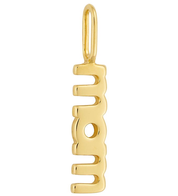 Design Letters Vedhæng - Vocabulary - Mom - 18k Guldbelagt