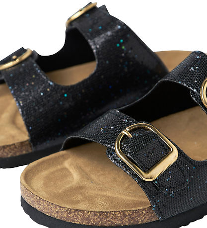 Name It Sandaler - NkfFlora - Black/Glitter