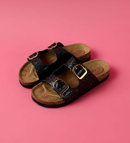 Name It Sandaler - NkfFlora - Black/Glitter