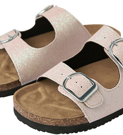 Name It Sandaler - NkfFlora - Cloud Dancer/Glitter