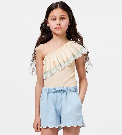 Molo Shorts - Denim - Addie - Washed Chambrey