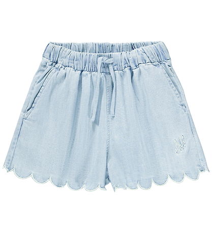 Molo Shorts - Denim - Addie - Washed Chambrey