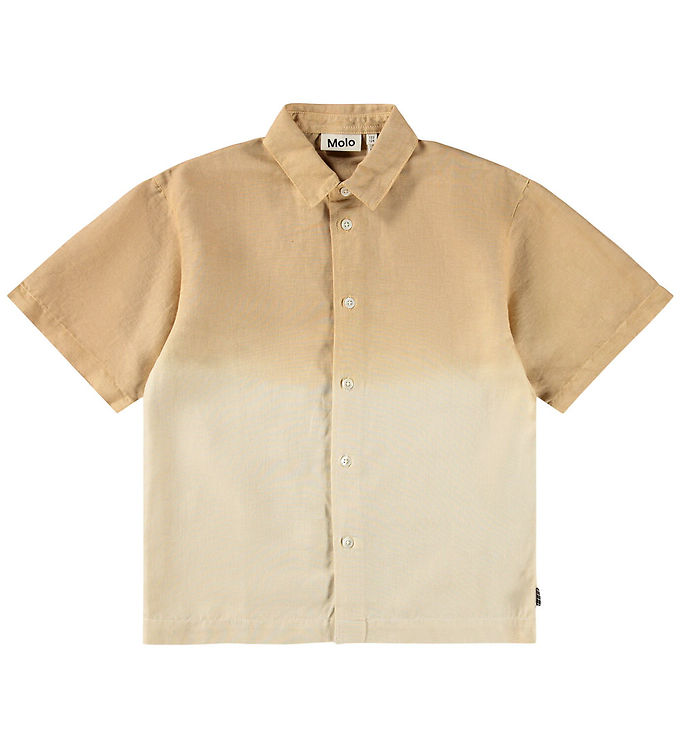 Molo Skjorte - Hør/Bomuld - Richie - Desert Sand