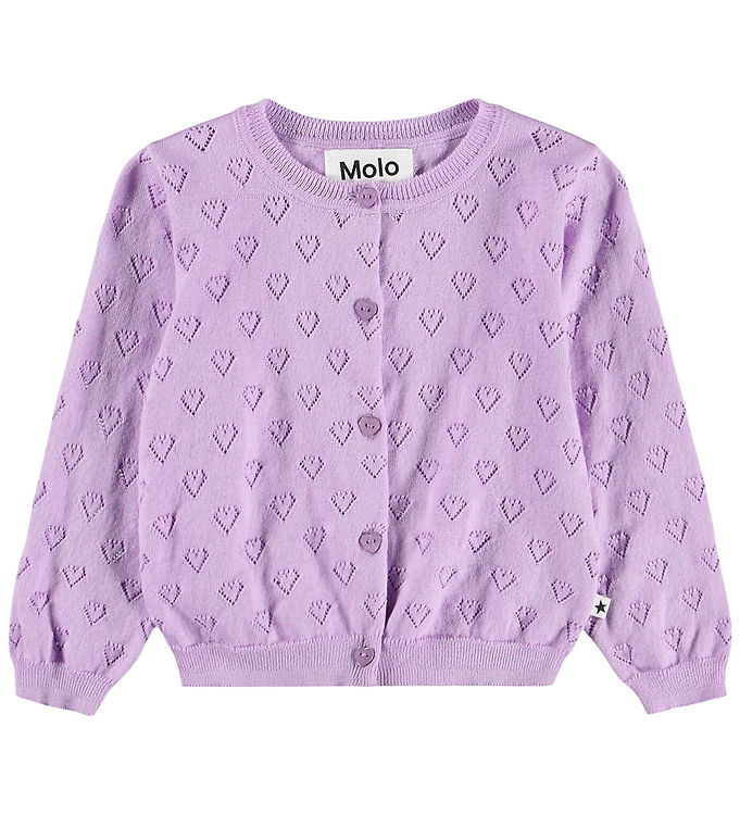 Molo Cardigan - Strik - Gertrud - Crocus Petal