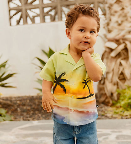 Molo Skjorte - Eyou - Airbrush Beach