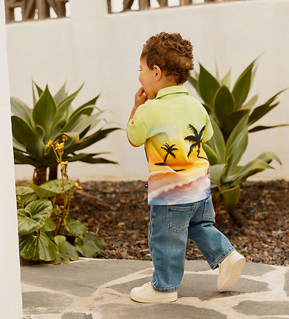 Molo Skjorte - Eyou - Airbrush Beach