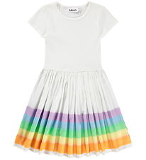 Molo Kjole - Rib - Cissa - Painted Rainbow