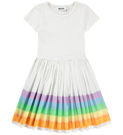 Molo Kjole - Rib - Cissa - Painted Rainbow