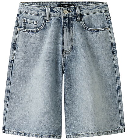 LMTD Shorts - Bermuda - NlfBett - Light Blue Denim