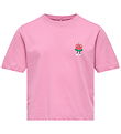 Kids Only T-shirt - KogRex - Cashmere Rose/Watermelon