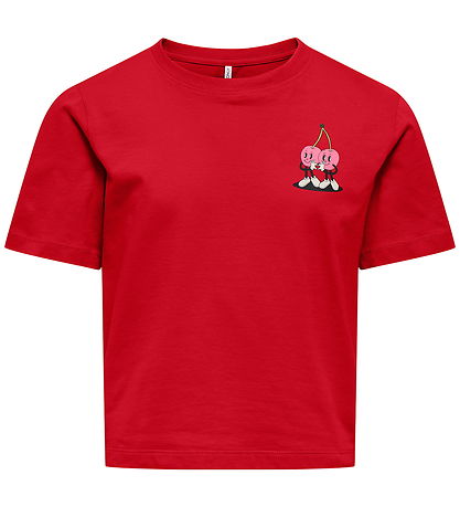 Kids Only T-shirt - KogRex - Barbados Cherry/Cherries