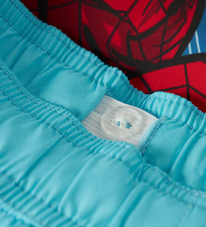 Name It Badeshorts - NmmMalte Spider - Bluefish