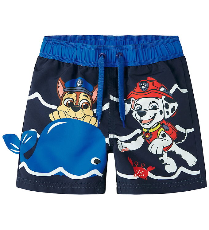 NAME IT Paw Patrol Bade Shorts Miki Navy Blazer