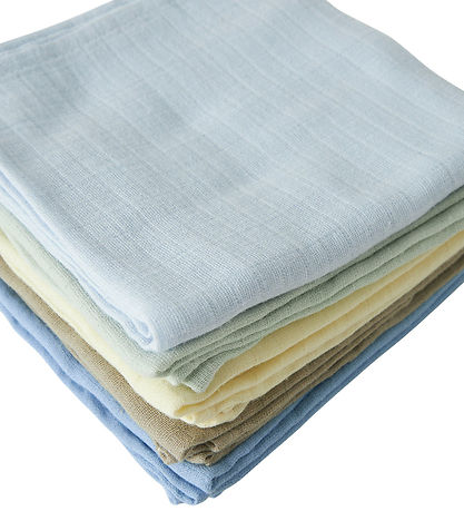 Name It Stofbleer - Musselin - NbnOhappy - 5-pak - Ancient Water