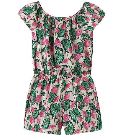 Name It Buksedragt - NkfVinaya - Summer Sand/Hibiscus