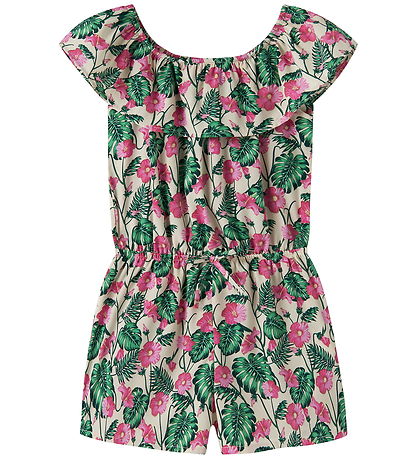 Name It Buksedragt - NkfVinaya - Summer Sand/Hibiscus