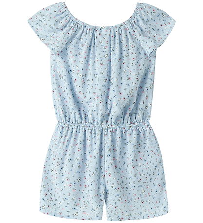 Name It Buksedragt - NkfVinaya - Ice Water/Small Floral