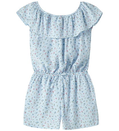 Name It Buksedragt - NkfVinaya - Ice Water/Small Floral