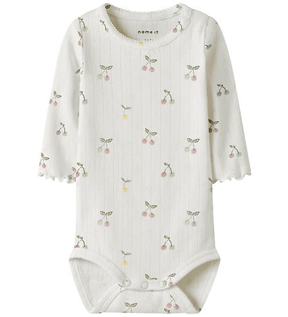 Name It Body l/æ - NbfFicherry - Cloud Dancer