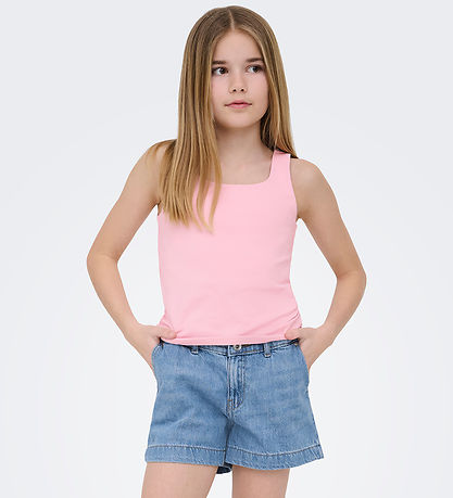 Kids Only Shorts - Wide - KogComet - Light Blue Denim