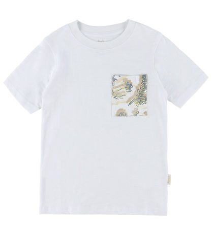 Jack & Jones T-shirt - JorMontauk - AOP - Bright White